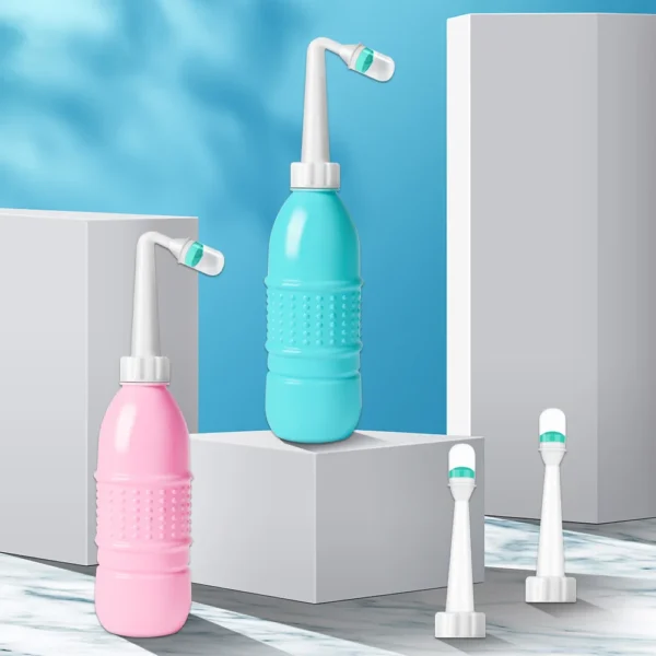 500 ml Hand Bidet Sprayer Reise Persönlichen Bidet Reiniger Hygiene Flasche Spray Waschen Hygiene Düse Wc Reinigung Flasche