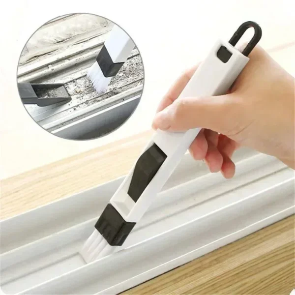 Polierte Fensterreinigungsbürste, Tastatur- und Eckenreiniger, Staubschaufel