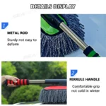 Seametal super saugfähige Auto Mop Auto Reinigungs bürste Teleskop Auto wasch bürste Auto nach Hause Detail lierung Stauben tfernungs-und Reinigungs werkzeuge 6