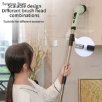 Elektrische Reinigungsbürste, multifunktional, für Haushalt, Küche, Badezimmer, Lazy Handheld, kabellos, leistungsstarke Reinigung, magisches Werkzeug 2