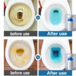 Neuer Toilettenreiniger, automatisches Toilettenreinigungsartefakt, blaue Blase, Deodorant, Entkalkungsgeist, leichter Duft, Toilettengeruchreiniger 4