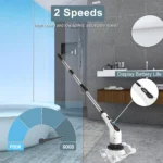 Elektrische Reinigungsbürste, Küchen-Spin-Schrubber, Multifunktions-Reinigungsgerät für Badezimmer 6