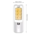 50 ml wandmontierter Aroma-Diffusor für ätherische Öle mit Zeiteinstellung, Luftreinigung, Duftverbreitung für Schlafzimmer, Toilette 6