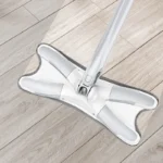 Bodenwischmopp-Set mit Automatischem X-Typ Auswringmechanismus, Handwaschbarer Mikrofaser-Reinigungsmopp zum Bodenwischen, Wischlappen, Rotationsmopp 3