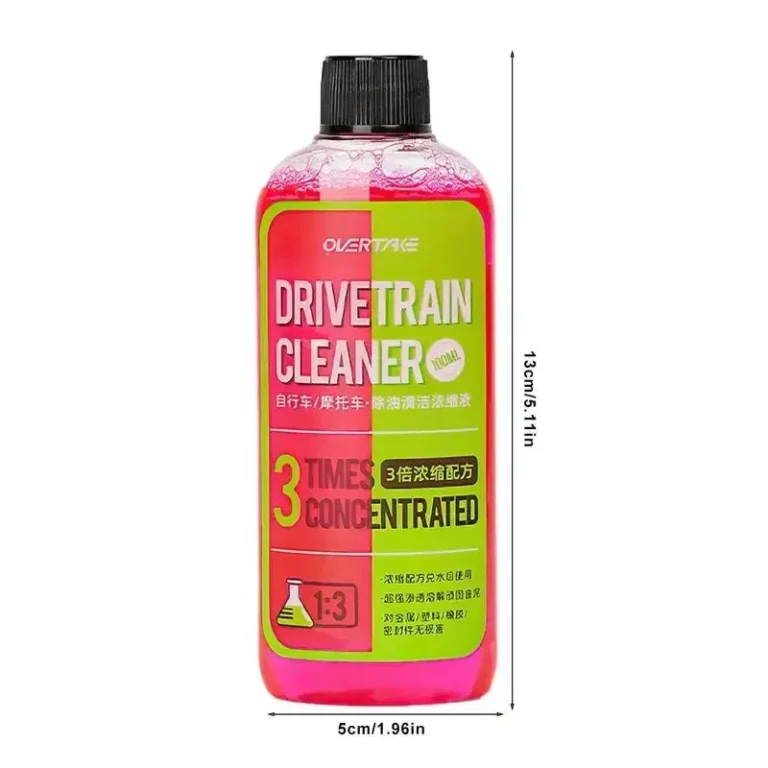 Fahrradkettenreiniger 100 ml Fahrrad-Antriebsstrangreiniger, Reinigungs- und Wartungsflüssigkeit, Entfettungsspray für faltbare Rennrad-MTB-Fahrräder 2