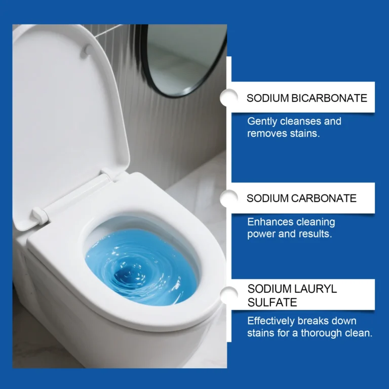 Leistungsstarker Toilettenschüssel-Reiniger, Pulverentferner, effektiv gelbe Flecken auflösen, Entkalkung, beseitigt schlechte Gerüche, Toilettenreiniger-Puder 2