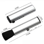5/1pcs Auto versenkbare Innen reinigungs bürste Klimaanlage Computer Detail lierung Bürste Tastatur Kunststoff griff Woll bürste 6