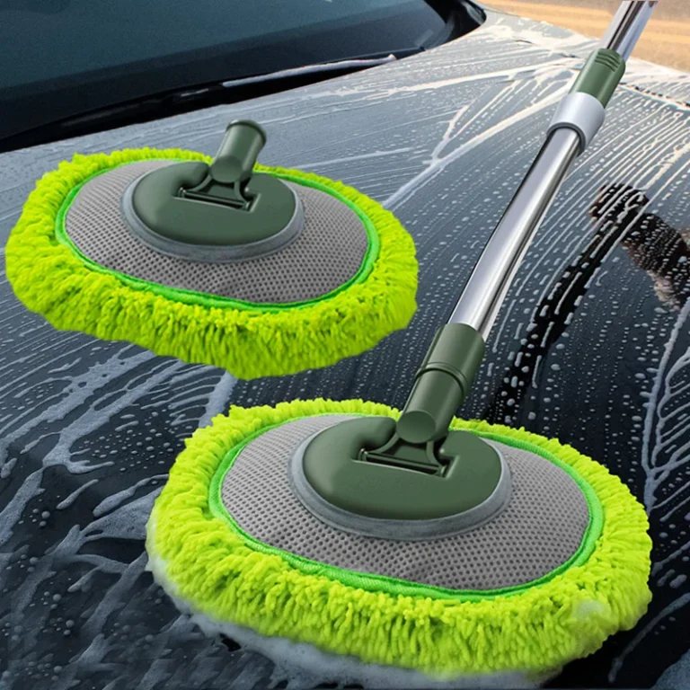 Auto Reinigung Pinsel Detaillierung Einstellbare Super Saugfähigen Auto Waschen Pinsel Teleskop Lange Griff Reinigung Mopp Auto Zubehör
