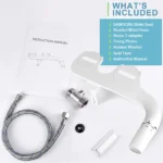SAMODRA Rechts/Links Hand Toitet Bidet Sprayer Nicht Elektrische Dual Düse Bidet Wc-sitz Hygienische Dusche Für Badezimmer zubehör 5