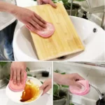 5/10/20 stücke Magie Schwamm doppelseitige Geschirrspülen Pan Topf Gericht Waschen Rost Fleck Schwamm Küche Produkte küche Utensil Und Hause 4
