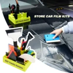 FOSHIO 2 Stück Mehrzweck-Organizer Werkzeuge Halter für Fenstertönung Wrap Vinyl Rakel Kit Bürobedarf Haushalt Aufbewahrungsbox 4