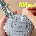 10-100PCS Dusche Reinigung Pinsel Bad Micro Nylon Pinsel Düse Anti-blocking Reinigung Werkzeuge Bad Zubehör