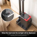 Lubluelu X1000 52Kpa 400W Kabelloser Staubsauger mit automatischer Entleerungsstation, starke Saugkraft, Anti-Verwicklungs-Bürste 6