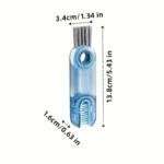 1 Stück Reinigungsbürste, Drei-in-Eins-Becherbürste, Reinigungsgerät für Wasserbecher, Thermosflaschen-Spaltbürste, U-förmige Becheröffnungsbürste, Becherdeckelbürste 4