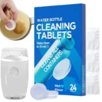 Reinigungstabletten für Wasserflaschen, Waagenreinigung, Brausetabletten, Dekontamination, Entkalkung, Wasserkocher, Reinigung, Küchenreiniger 5