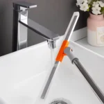 Großer Bodenabzieher, Besen, robuster Schrubber für Küche, Pool, Fliesen, Garagen, Fenster, Tierhaarentfernung, Reinigung, Eckenfegen 5