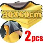 30*30 cm Mikrofaser Auto Reinigung Handtücher Auto Waschen Trocknen Tuch Säumen Mikrofaser Handtuch Pflege Waschen Tuch Auto Detaillierung zubehör