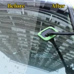 3Pcs Auto Windschutzscheibe Anti-beschlag Pinsel Staub Entfernung Auto Reinigung Werkzeug Lange griff Haushalt Glas Sauber Pinsel Wiederverwendbare Tuch Pad 3