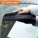 Autowaschwischer, Schneeschaber, flexible Silikonklinge, Wasserabzieher, automatisches Trockenwerkzeug, kratzfreies Reinigungszubehör für Fahrzeuge 4