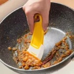 Reinigung Spachtel Küche Schaber Weiche Klinge Schaber Pinsel Schmutzige Pfanne Topf Gerichte Reiniger Werkzeuge Kochen Backen Werkzeug Küche Gadget 2