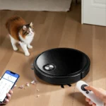 3-in-1-Kombination aus Kehrroboter und Wischgerät, mit App-Steuerung, starker Saugkraft, geeignet für Hartböden, praktisches Geschenk 2