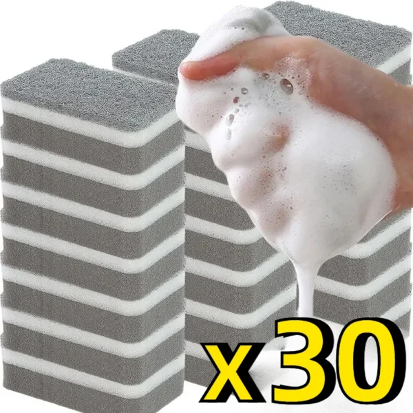 Magie Drei Schichten Reinigung Schwämme Wiederverwendbare Pan Topf Geschirr Scheuer Pads Haushalt Küche Schwamm Tücher Pinsel Sauber Werkzeuge
