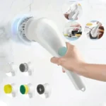 Homefish Fünf-in-Eins Multifunktionale Elektrische Reinigungsbürste für Badezimmer und Küchenreinigung 4
