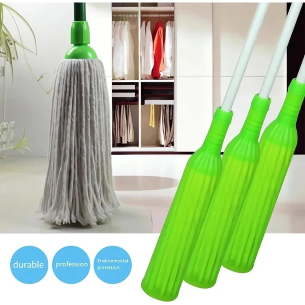 2-in-1 dehydrierter Bodenreinigungsmopp, 360 drehbar, verstellbarer Reinigungsmopp, Mikrofasermopp, nass und trocken, für Badezimmer/Büro/Zuhause