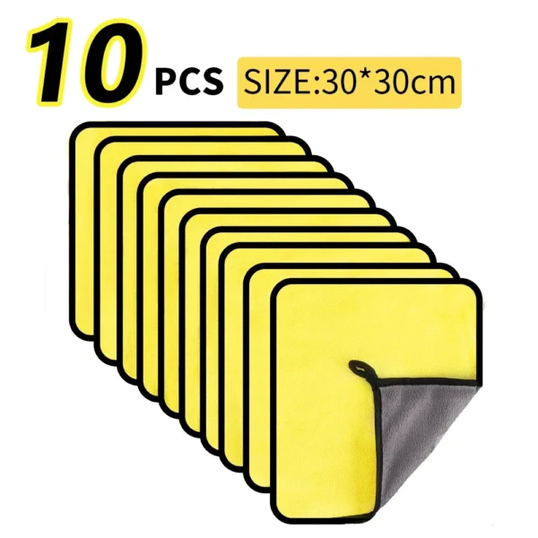 3/5/10Pcs Auto Waschen Mikrofaser Handtuch 30*30CM / 30*60cm auto Reinigung Trocknen Tuch Pflege Tuch Auto Waschen Handtuch Küche Handtuch