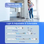 5-in-1 kabellose elektrische Reinigungsbürste – ausziehbar, wiederaufladbar, wasserdicht – für Fenster, Wände und Fliesen 4