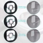 Bidet Toiletten sitz aufsatz ultra dünne nicht elektrische selbst reinigende Doppel düsen Frontal & Heck wäsche Kaltwasser Körperpflege 2