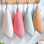 8pc Küche Anti-fett Putzlappen Effiziente Super Saugfähigen Mikrofaser-reinigungstuch Hause Waschen Gericht Küche Reinigung Handtuch 6