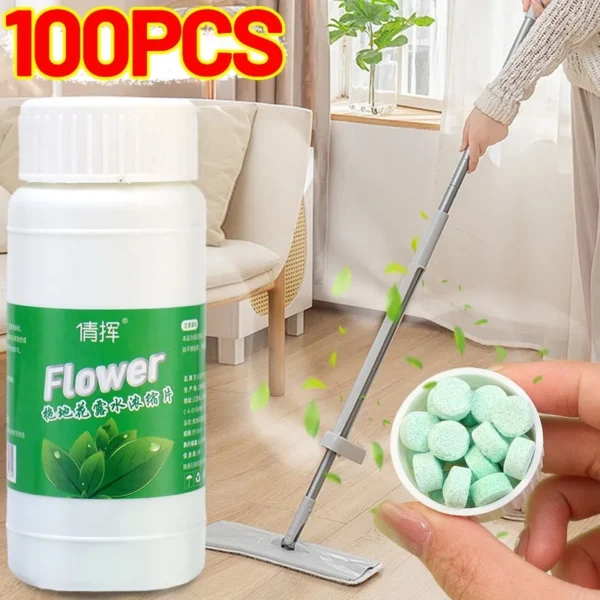 Bodenreinigungstabletten, WC-Brausetabletten, Mehrzweck-Deodorant für Zuhause, Raum, Lufterfrischer, Flecken entfernen, Reinigungsmittel