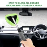 Auto Windschutzscheibe Reinigung Pinsel Set Mikrofaser Teleskop Fenster Glas Reiniger Auto Fenster Reiniger Fenster Schaben Nebel Eliminator 3