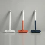 1 multifunktionale Langstiel-Fensterbürste, nasse und trockene Dual-Use-Reinigungsbürste, Glasbürste, Sofa, Wand, Tierhaare, Teppichreinigung 3