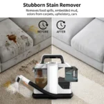 Podofo 750W Teppich-Fleckenreiniger Hochdruck-Sprühreinigungsgerät Handgehaltener Teppichreiniger für Sofa, Autositz, Vorhang-Reinigung 7