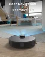 Lefant M1 Roboterstaubsauger mit 4000 Pa Saugleistung, Lidar-Navigation, WLAN/App/Alexa, ideal für Tierhaare, Teppiche 3