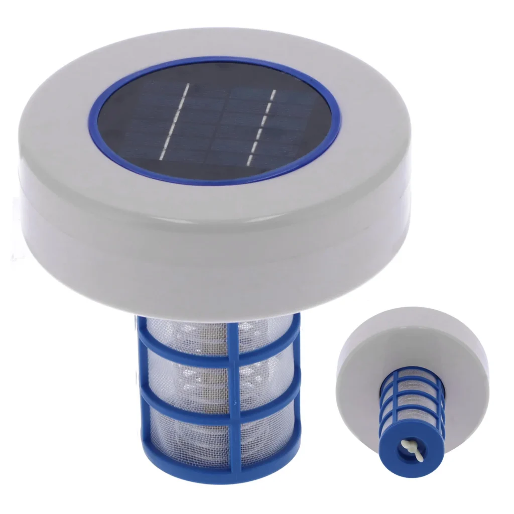 Solar betriebener Pool Ionisator Reiniger Silber Ionen Schwimmbad Spa Brunnen reiniger Schwimmbad Reinigungs geräte 2