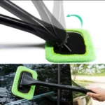 Neue Auto Fenster Reiniger Pinsel Kit Windschutzscheibe Reinigung Waschen Werkzeug Innen Auto Glas Wischer Mit Lange Griff Auto Zubehör 2