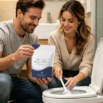 Schaum-Toilettenreiniger Haushalts-Toilettenentkeimungsmittel Tiefenreinigung Desodorierung Haushalts-Toiletten-Brausetabletten 3