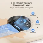 Lubluelu L20Max Selbstentleerender 3-in-1-Roboter-Staubsauger – 6000 Pa Saugleistung, LiDAR-Navigation, großer Staubbeutel, freihändig, 120 Minuten Laufzeit 5