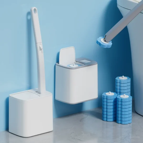 Wc Pinsel Einweg Ersatz Kopf Reinigung Kit Wc Schüssel Pinsel Langen Griff Hause Wc Zubehör Werkzeug