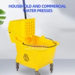 36l Mop Squeeze Dry Bucket Mop Eimer Handwagen Waschwasser wagen Boden reinigungs werkzeug Mop Wasch eimer Wagen Reinigungs wagen 2