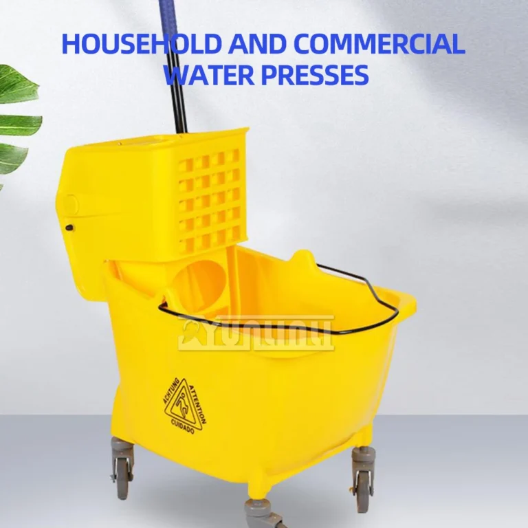 36l Mop Squeeze Dry Bucket Mop Eimer Handwagen Waschwasser wagen Boden reinigungs werkzeug Mop Wasch eimer Wagen Reinigungs wagen 2