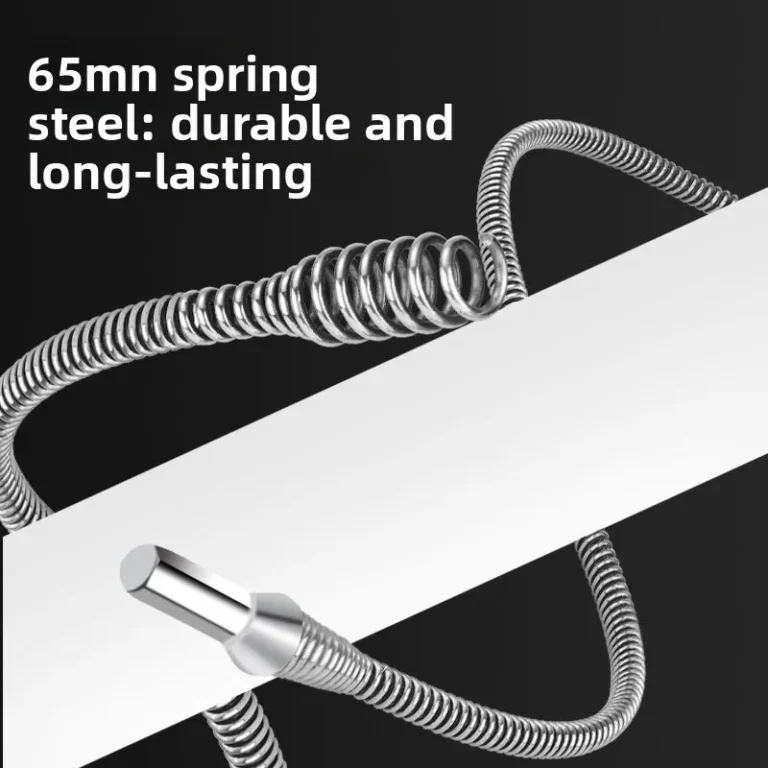 1/1,5/2,5/3,5/5 Meter Abflussreiniger 10 mm Durchmesser Rohrfeder Anti-Rost Kanalisation Waschbecken Becken Pipeline verstopfter Entferner Reinigungswerkzeug 2