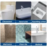 Reinigungsmittel für Toilettenschmutz, Reinigungsmittel, Toilettenlösemittel, starkes Urinalkali, Schmutzentfernung, geistige Reinigung 4