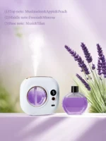 Wiederaufladbarer automatischer Aroma-Diffusor, Diffusor für ätherische Öle, Aroma ätherisches Öl, Geschenk für Hotelbadezimmer-Aromamaschine 6