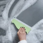 2 stücke Silikon Glas Wischer Schaber Badezimmer Arbeitsplatte Reinigung Rakel Spiegel Anti-beschlag Küche Auto Haushalt Reinigung Werkzeuge