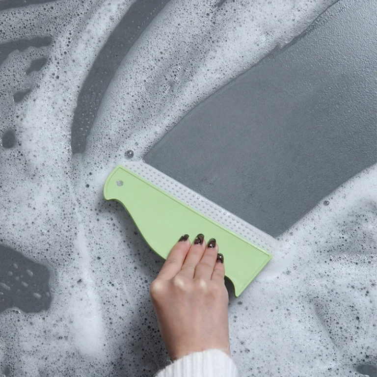 2 stücke Silikon Glas Wischer Schaber Badezimmer Arbeitsplatte Reinigung Rakel Spiegel Anti-beschlag Küche Auto Haushalt Reinigung Werkzeuge
