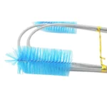Aquarium Reinigungsbürste für Wasserfilterpumpe Lily Rohr Luftschlauch Schlauch Edelstahl Aquarium Bürste Wasserpumpe Zubehör 4